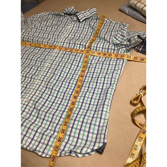 Lee Mens Button Down Plaid Shirt L - Picture 3 of 8